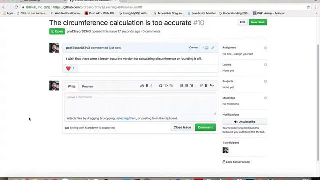 Learning GitHub - Repo Issues смотреть онлайн