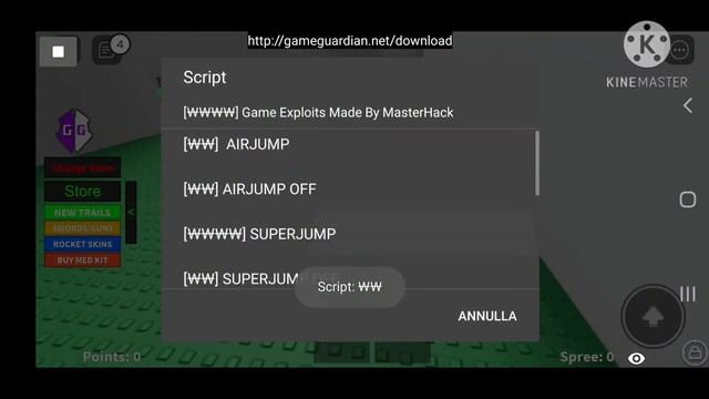 MasterHack script For Game guardian (GG) смотреть онлайн
