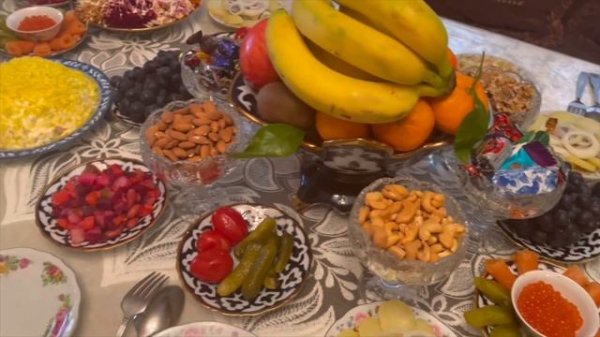Дастурхон Безатиш & Праздничный Стол & Festive Table & Yangi yil dasturxon bezatish