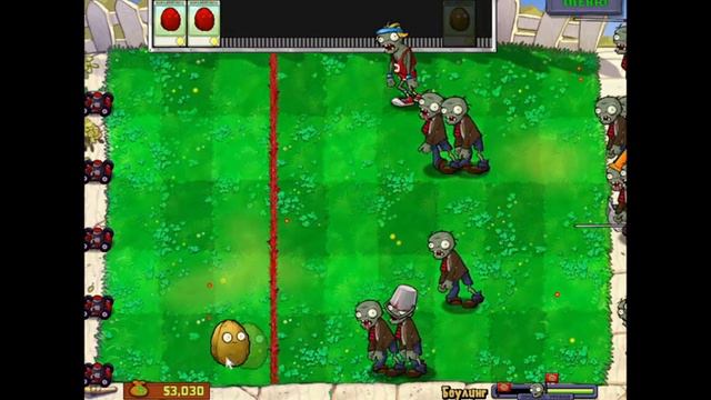 РАСТЕНИЯ ПРОТИВ ЗОМБИ! PLANTS VS. ZOMBIES! Боулинг! смотреть онлайн
