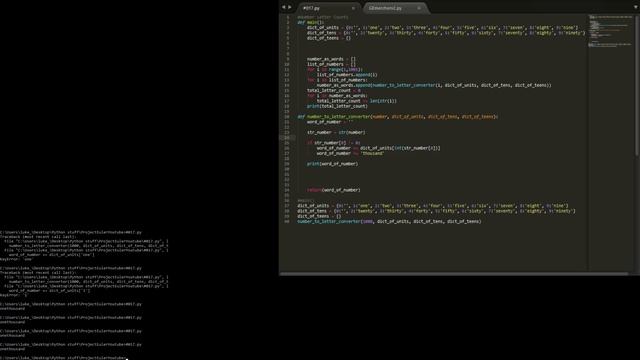 Python Beginner tutorial series using project Euler #17 - Number Letter Counts смотреть онлайн