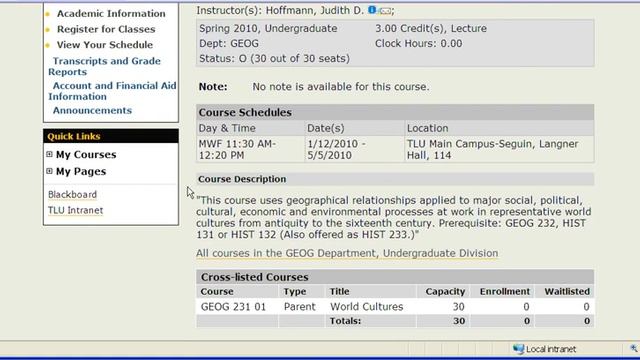 Register Online Using my.tlu.edu смотреть онлайн