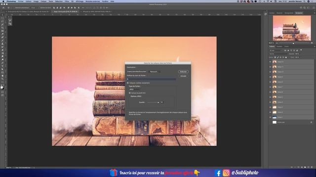 Exporter des calques en fichiers séparés sur Photoshop | Astuce Photoshop смотреть онлайн