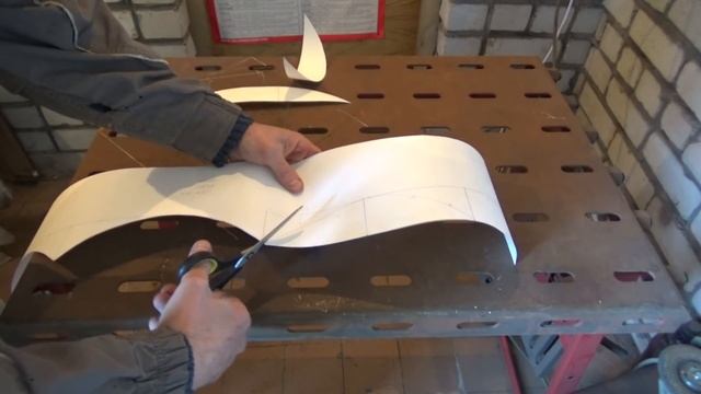 Как сделать шаблон для врезки труб смотреть онлайн