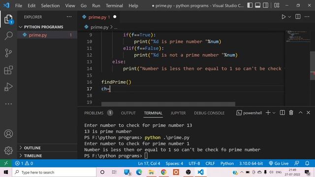 python program to check prime number | how to check prime number in python смотреть онлайн