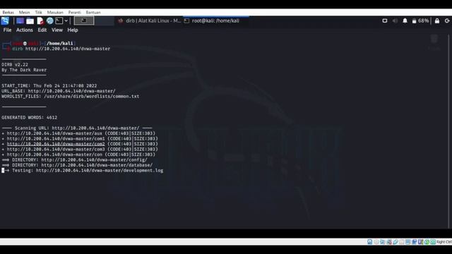 Find hidden directories and files on web servers with Dirb смотреть онлайн