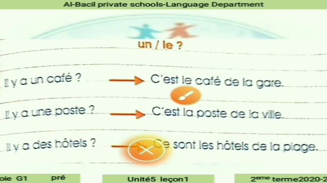 Prep 1 Francais U5 L1