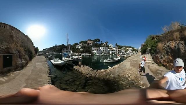 Majorca Cala Figuera Steemit tour 360 смотреть онлайн