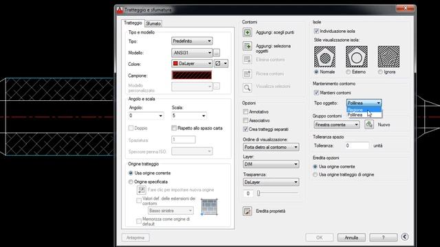 Corso di AutoCAD - 8 - Retini & Tratteggi смотреть онлайн