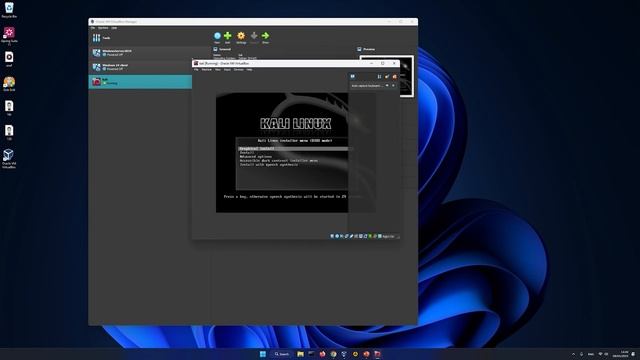 How To Install Kali Linux in VirtualBox on Windows 11 смотреть онлайн