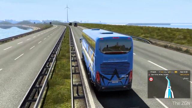 [ETS2 1.46] Marcopolo Paradiso G7 1800 DD | BUS MODS [4K60FPS] Euro Truck Simulator 2 Gameplay