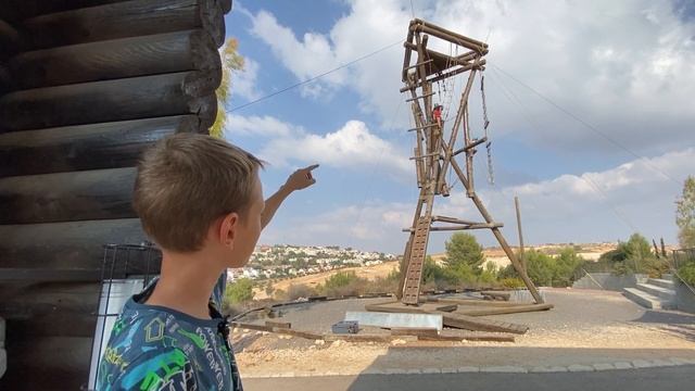 НАЦИОНАЛЬНЫЙ ЦЕНТР ЛИДЕРСТВА В ИЗРАИЛЕ ВЫСОТА 17 МЕТРОВ ИСПЫТАНИЕ ПРОЙДЕНО! СПОРТ ТУРИЗ ГОРОД АРИЭЛ смотреть онлайн