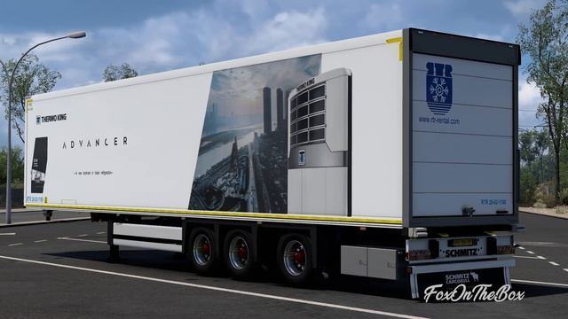 ETS2 1.40 Schmitz SK.O Trailer & 80 Skins | Euro Truck Simulator 2 Mod смотреть онлайн