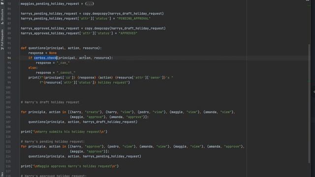 Cerbos Python Demo смотреть онлайн