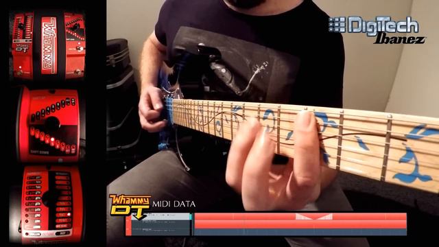 DIGITECH WHAMMY DT/ IBANEZ JEM 77P BFP DEMO TRACK  