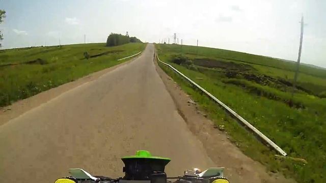 Вдоль Красивой мечи на мото смотреть онлайн