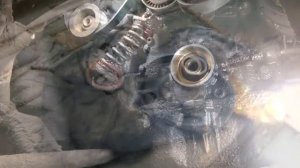 Замена сальника коленвала Опель  переднего  двигатель Z14XEP