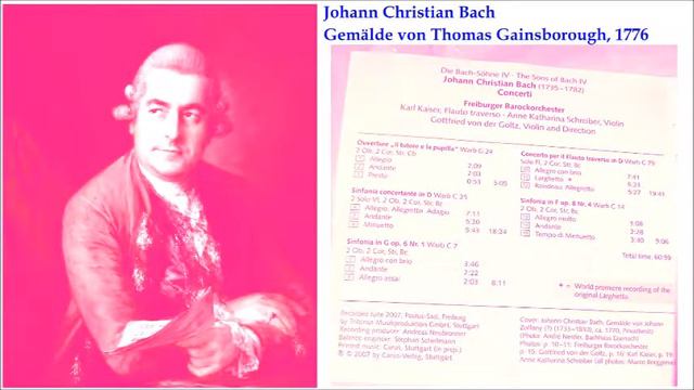 07 06 2018 JOHANN CHRISTIAN BACH Concerti 8 смотреть онлайн