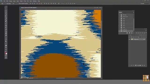 Chapter 23. HOW TO CREATE IKAT USING PHOTOSHOP FILTERS. смотреть онлайн