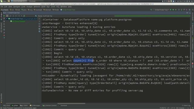 Ebean ORM Automatic query tuning смотреть онлайн