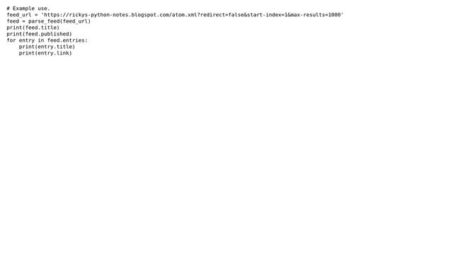 Parse atom RSS feed with xml.dom.minidom (2 Solutions!!) смотреть онлайн