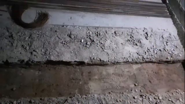 Фундамент для перегородки/Подготовка к заливке стяжки смотреть онлайн