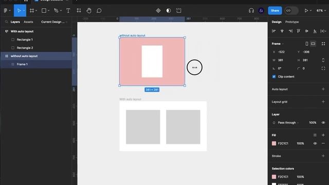 How to add Padding without Auto Layout in Figma | UX/UI | Figma Tip смотреть онлайн