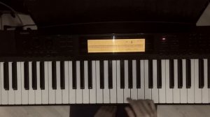 Как играть на пианино мелодию Сумерки