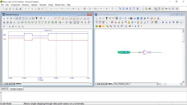 Digital circuit simulation using Micro-Cap смотреть онлайн