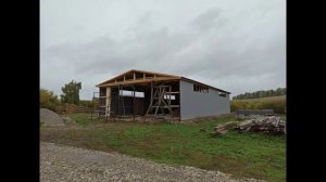 гараж, ангар, сарай 24*10 метров своими руками