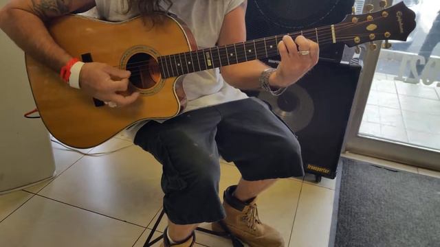 1998 Epiphone AJ40TLC-NA Electric Acoustic Guitar смотреть онлайн