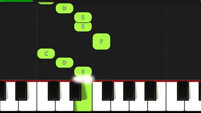 Lovely Evening I Beginner Piano Tutorial Easy Sheet Music with Letters for Absolute Beginners I SLO смотреть онлайн