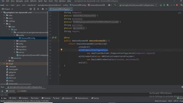 Spring Boot CRUD API with AWS DynamoDB | AWS DynamoDB смотреть онлайн