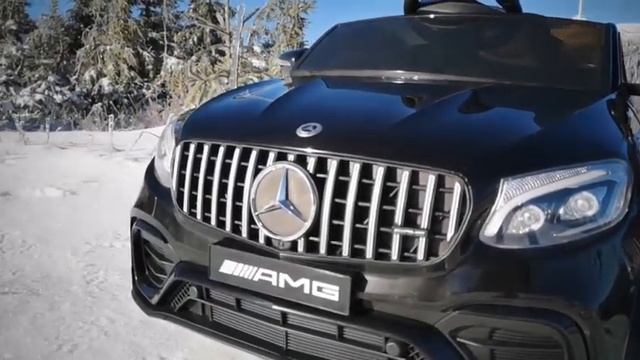 Детский электромобиль Mercedes GLC 63s смотреть онлайн