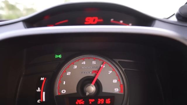 Honda Civic FD2 typeR JDM (8th generation) Acceleration 3d gear 50-135kph full stock смотреть онлайн