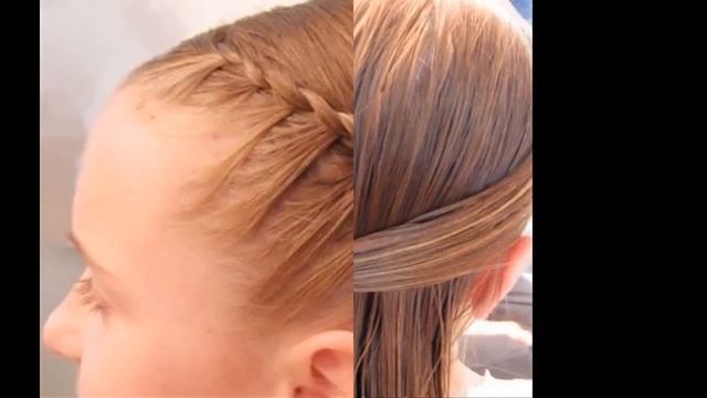 Модная детская прическа. Прически на длинные волосы. смотреть онлайн