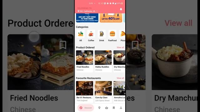 Food Ordering App UI in React Native | Zomato Clone React Native | Swiggy Clone React Native смотреть онлайн
