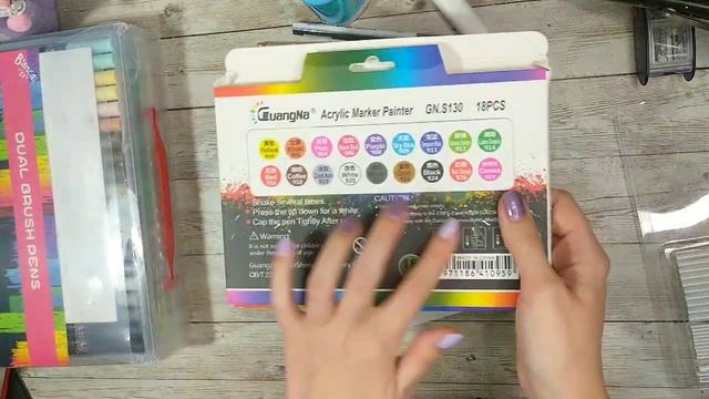 Электро-точилка, электро-ластик и большой набор фломастеров из Али-Экспрес смотреть онлайн