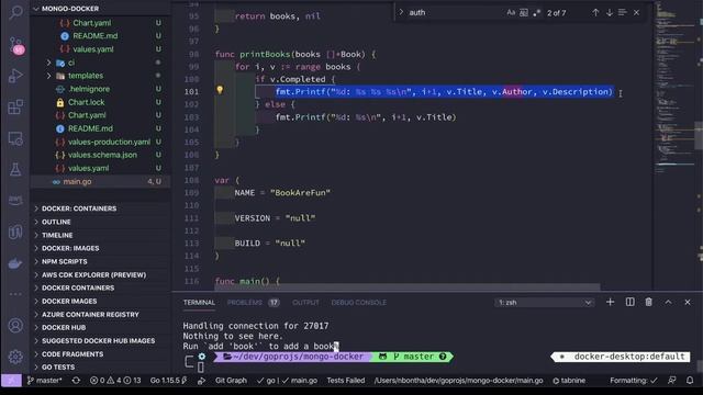 MangoDb Helm Docker with Golang Demo смотреть онлайн