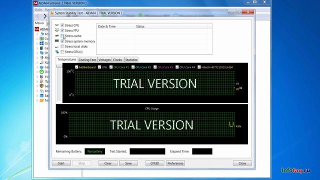 Как протестировать компьютер на работоспособность в программе AIDA64