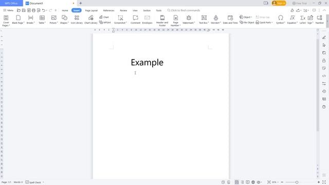 WPS Office Word How To Add Signature Tutorial