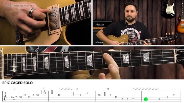 Here's How To Use the CAGED System To Play A GREAT Solo! смотреть онлайн