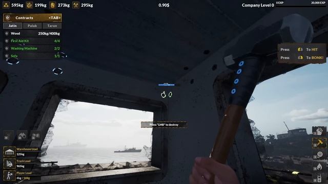 Fully Tearing Apart Ships In New Ship Graveyard ~ Ship Graveyard Simulator 2 Prologue #1 смотреть онлайн