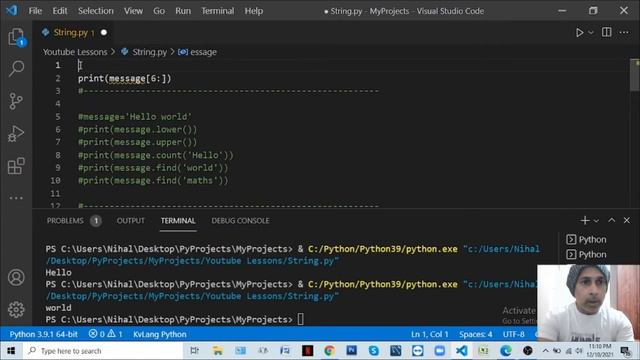 How to work with String in Python - Sinhala Description смотреть онлайн