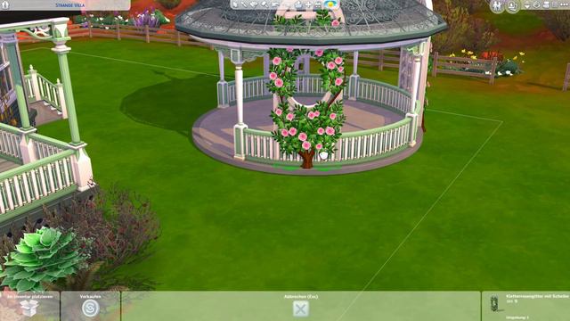 Die Sims 4 Strange Villa bauen #3 | Haus bauen & einrichten + Pavillon (deutsch) смотреть онлайн