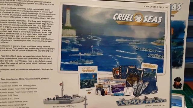 #TTH Unboxing & Review. Warlord Games : Cruel Seas Starter Set смотреть онлайн