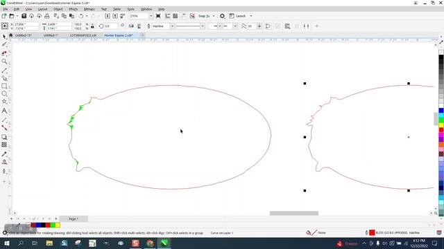 Corel Draw Tips & Tricks Put a cut line around this Part 2 смотреть онлайн