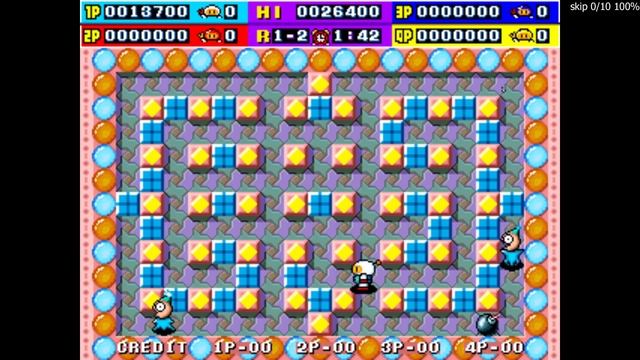 Dynablaster 1991 Retro Arcade Game MAME смотреть онлайн