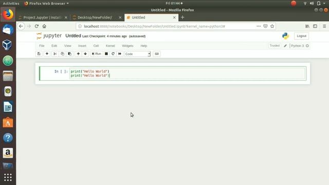 Jupyter Notebook with Python Tutorial смотреть онлайн