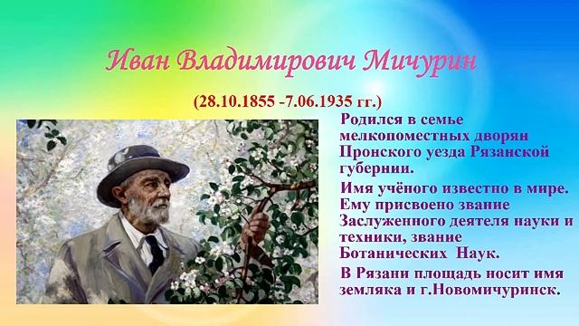 Виртуальный познавательный час "Знаменита Рязань именами". Библиотека-филиал №7 смотреть онлайн